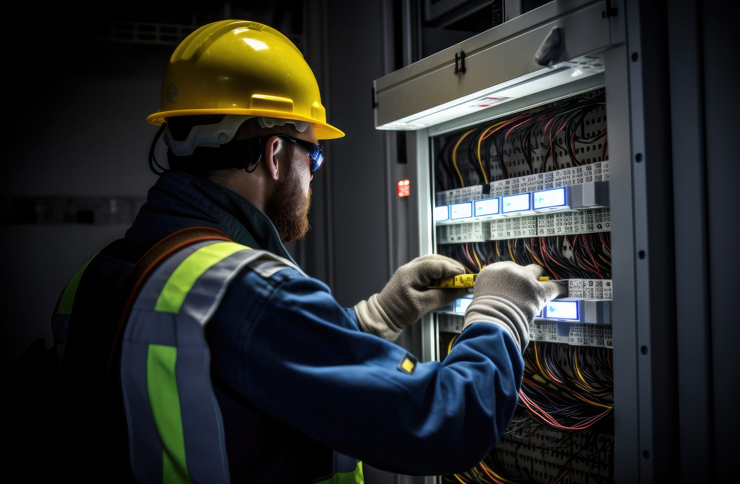 Commercial Electrician Near Me Performing A Panel Upgrade